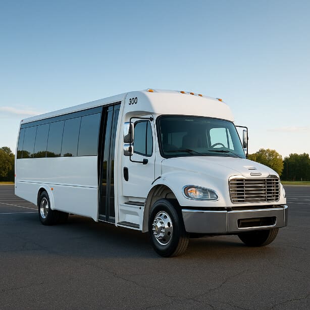 Modesto Shuttle Bus Rentals 25 Passenger Shuttle Bus