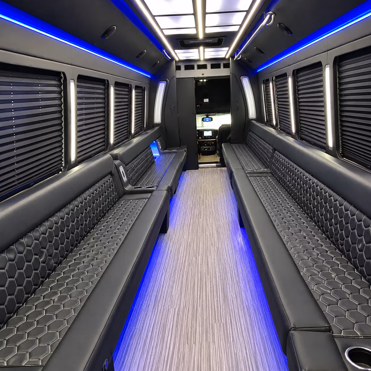 affordable modesto prom party bus prices split across your group
